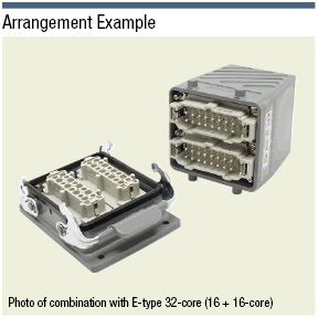 Misumi, Waterproof, E-Model Connector (Screw Wire Connection):Related Image