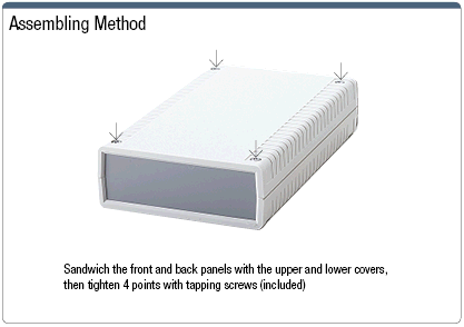 Plastic Control Box Front and Rear Panels Economy Type: Related Image
