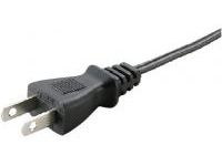 AC Cord, Fixed Length (PSE), Single-Side Cut-Off Plug