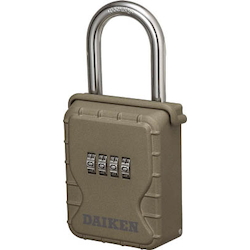 Key Storage Box, Padlock with Box Shackle Diameter (mm) 8