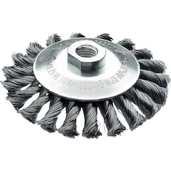 Knot Bevel Brush, Steel Wire With High T…