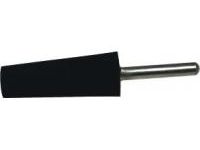 Polishing Tool: Cushion Holder / Cushion Cone, Zirconium for Polishing or Alundum for Finishing