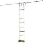 Escape Rope Ladder Width 350 mm, Length 4-10 m