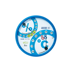 Thermometer and Hygrometer for Environmental Management, Round