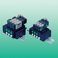 Pilot-operated, 5-port valve, MN4KB1/2 series, electromagnetic valve, unit