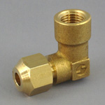 Push-Expansion Fitting, Male Threaded Elbow Connector