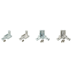 Brackets Series 8 (Slot Width 10mm)/Corner Blind 40mm Square/Two-Way Type