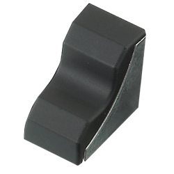 Brackets with Cover - For 1 Slot - For 8 Series (Slot Width 10mm) Aluminum Frames