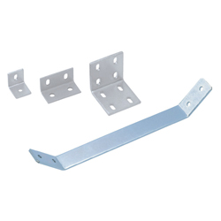 Sheet Metal Bracket For 8 Series (Slot Width 10mm) Aluminum Frames - Bent-Shaped