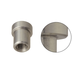Locating Pins - High Hardness Stainless Steel, Large Flat Head (Press Fit)