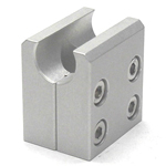 Round Pipe Joint, Same-Diameter Hole Model, Split t-Shape for Rails