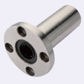 Flanged Linear Bushings - Standard Type - Long Type - with Round Flange