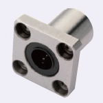 Flanged Linear Bushings - Standard Type - Single Type - with Square Flange
