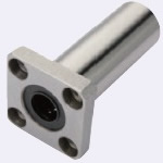 Flanged Linear Bushings - Standard Type - Long Type - with Square Flange