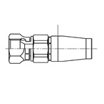 Canpaka Type Pipe Parallel Female Thread Union Fitting (with 30° Female Sheet) CE