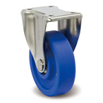 Stainless Steel Caster, Fixed, with KS Metal Fitting, MCB/KS
