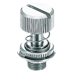 Stainless-Steel Knurled Knob Fastener With Spring A-1039