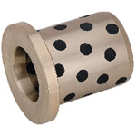 Oil Free Bushing - Copper Alloy Type with Flange