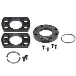 Plates for Gas Springs with Linked System -Vertical setting type / Round upper groove-